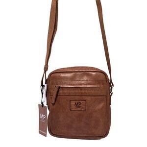 NewbMarta Ponti Portugal Brown Leather Crossbody Messenger Shoulder Bag
